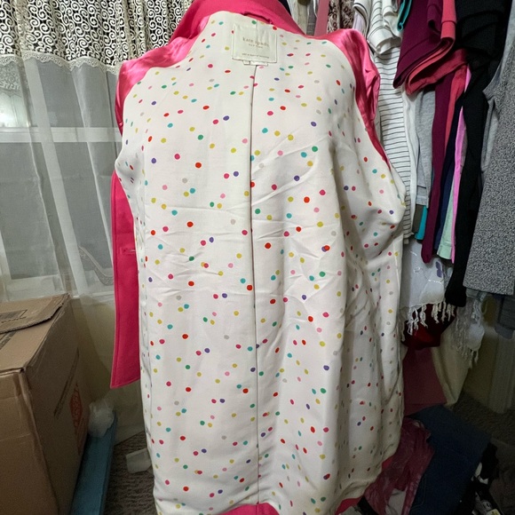 COPY - Kate Spade NY fuchsia pink blazer/jacket size XL . Like new - Picture 3 of 13